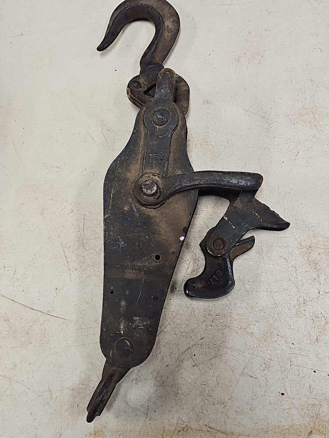 Starhoist No. 22 HHF & Co USA Pulley Rope Hoist Antique  Farmhouse Barn WORKS!!