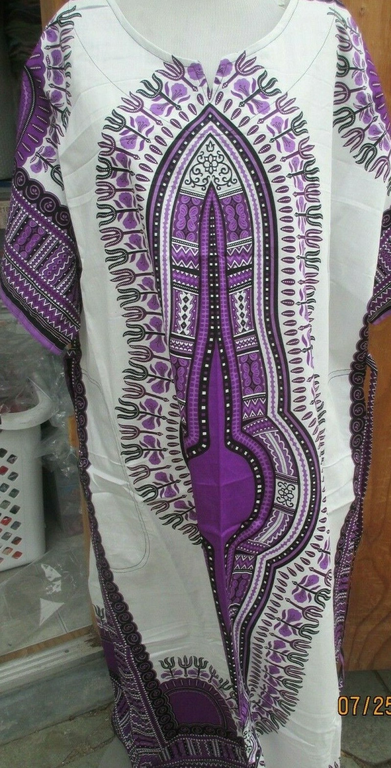 NEW Dashiki African dress Women Traditional Dress long caftan 2XL Size