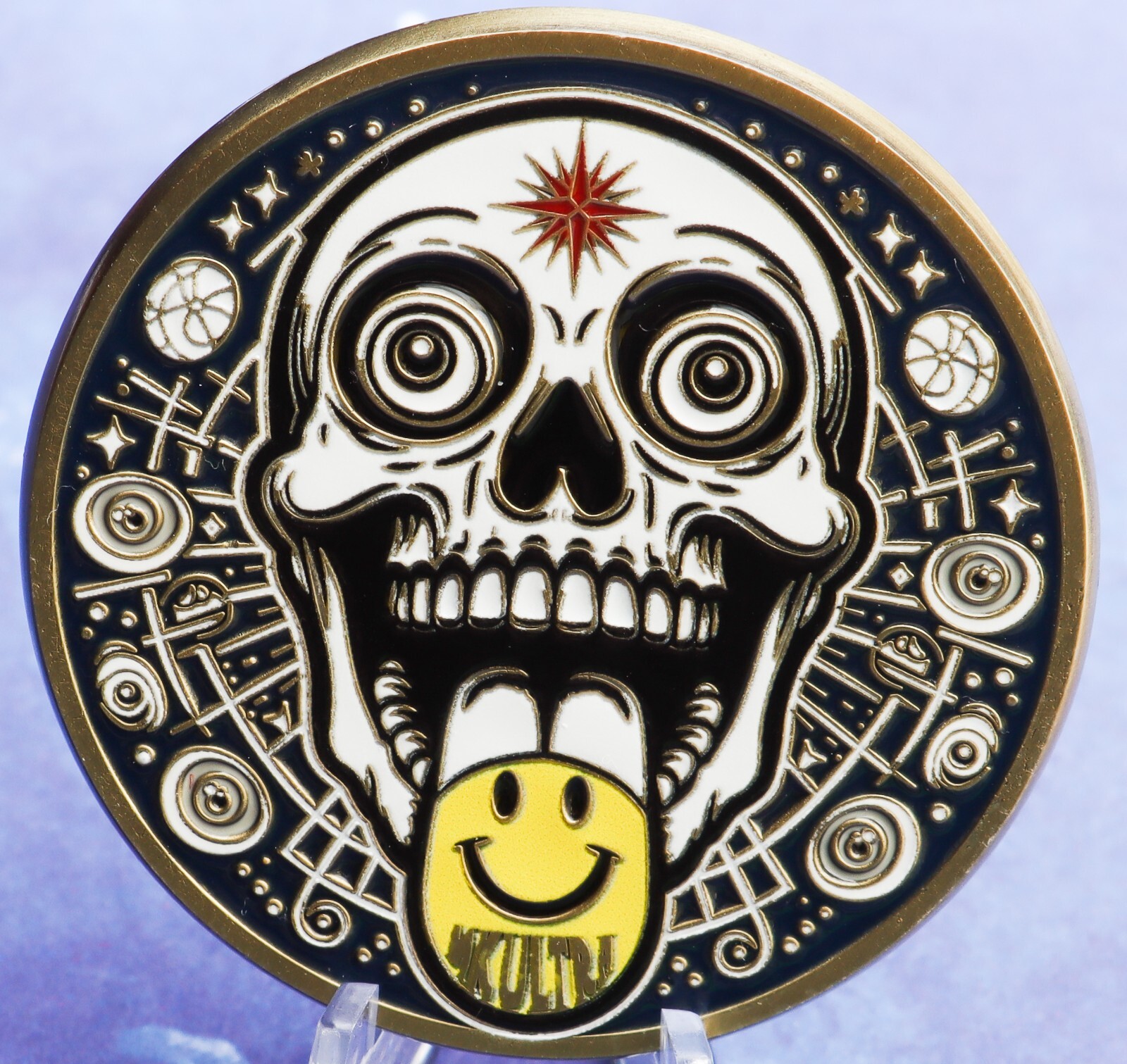 2" CIA PROJECT MKULTRA CHALLENGE COIN PSYOPS OPERATIONS SOD COVERT