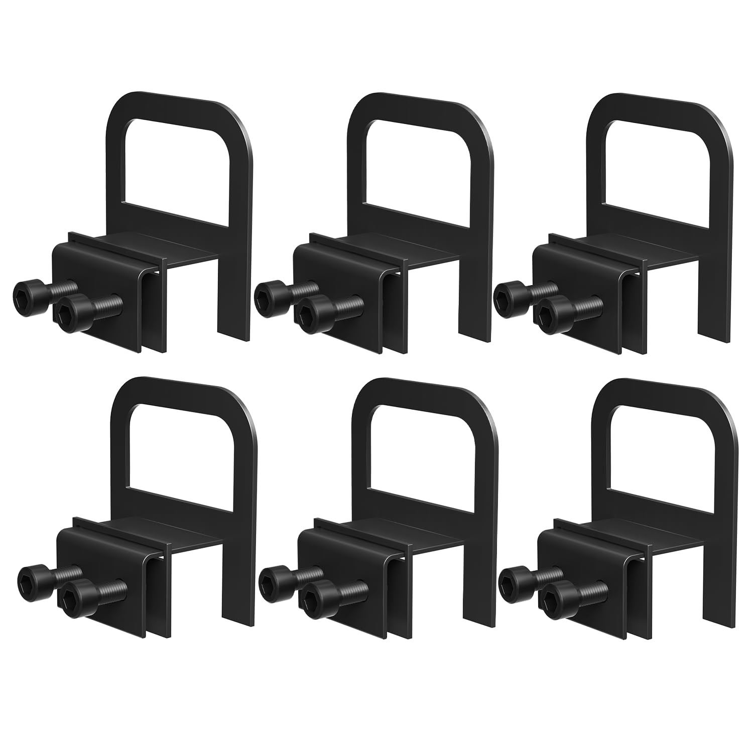 6 Pcs Anti-Slip Mattress Gaskets: Mattress Gripper for Metal Frame - Adjustab...