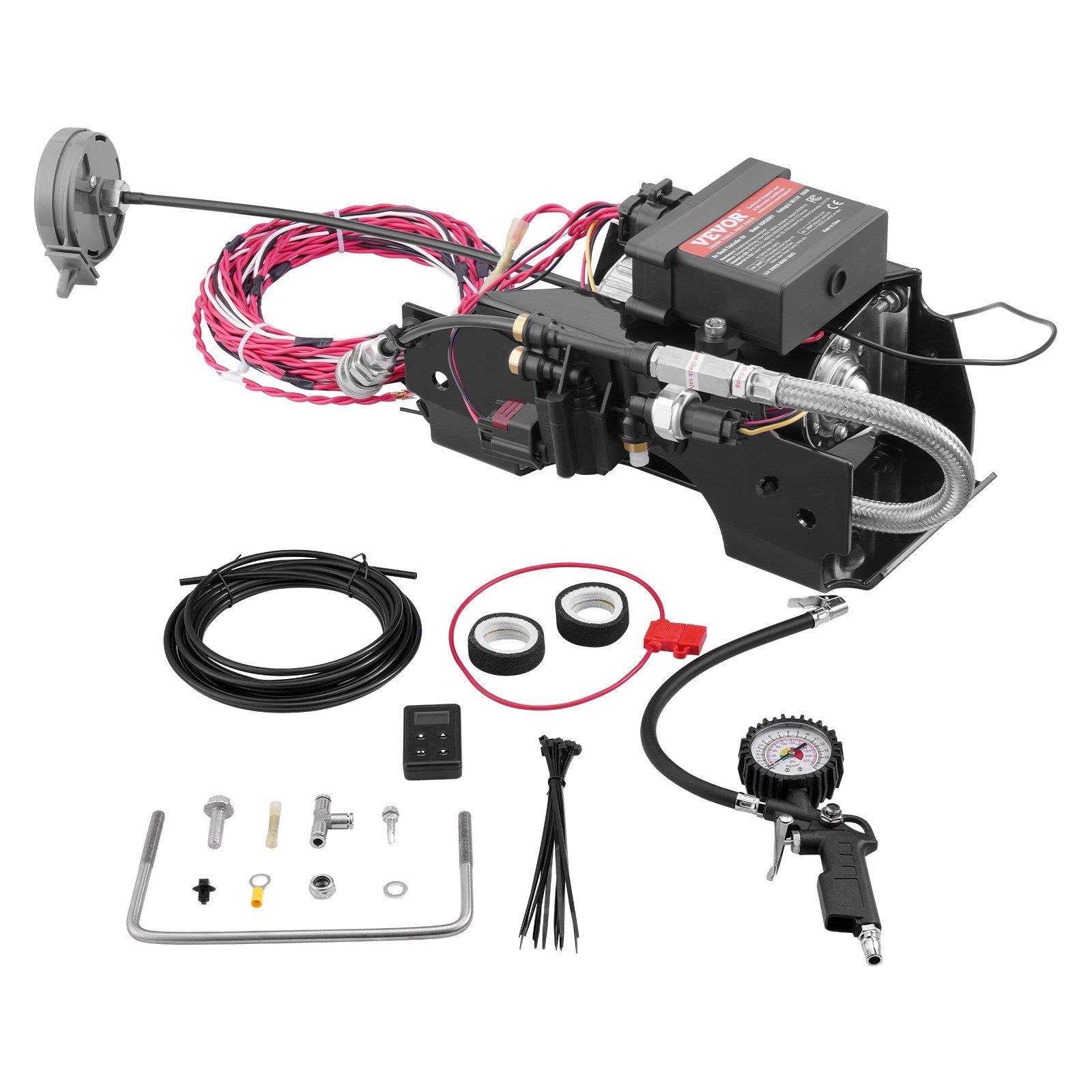Air Ride Compressor Kit: 100PSI, App & Remote Control