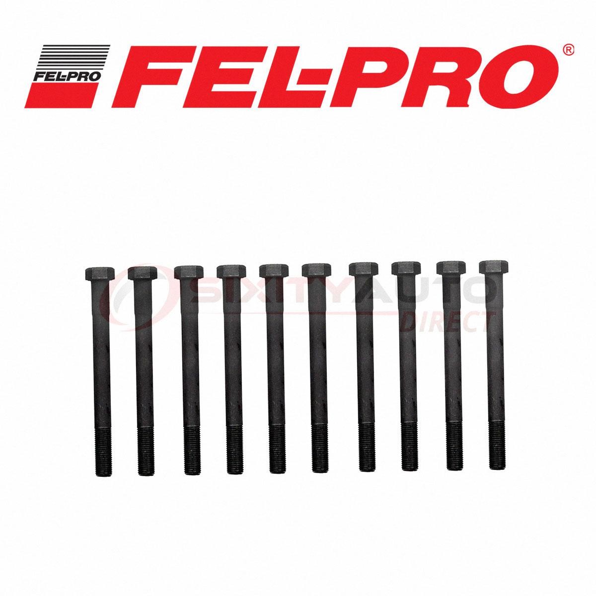 Fel-Pro Cylinder Head Bolt Set for 1983-1984 Chrysler Executive Sedan 2.6L ez