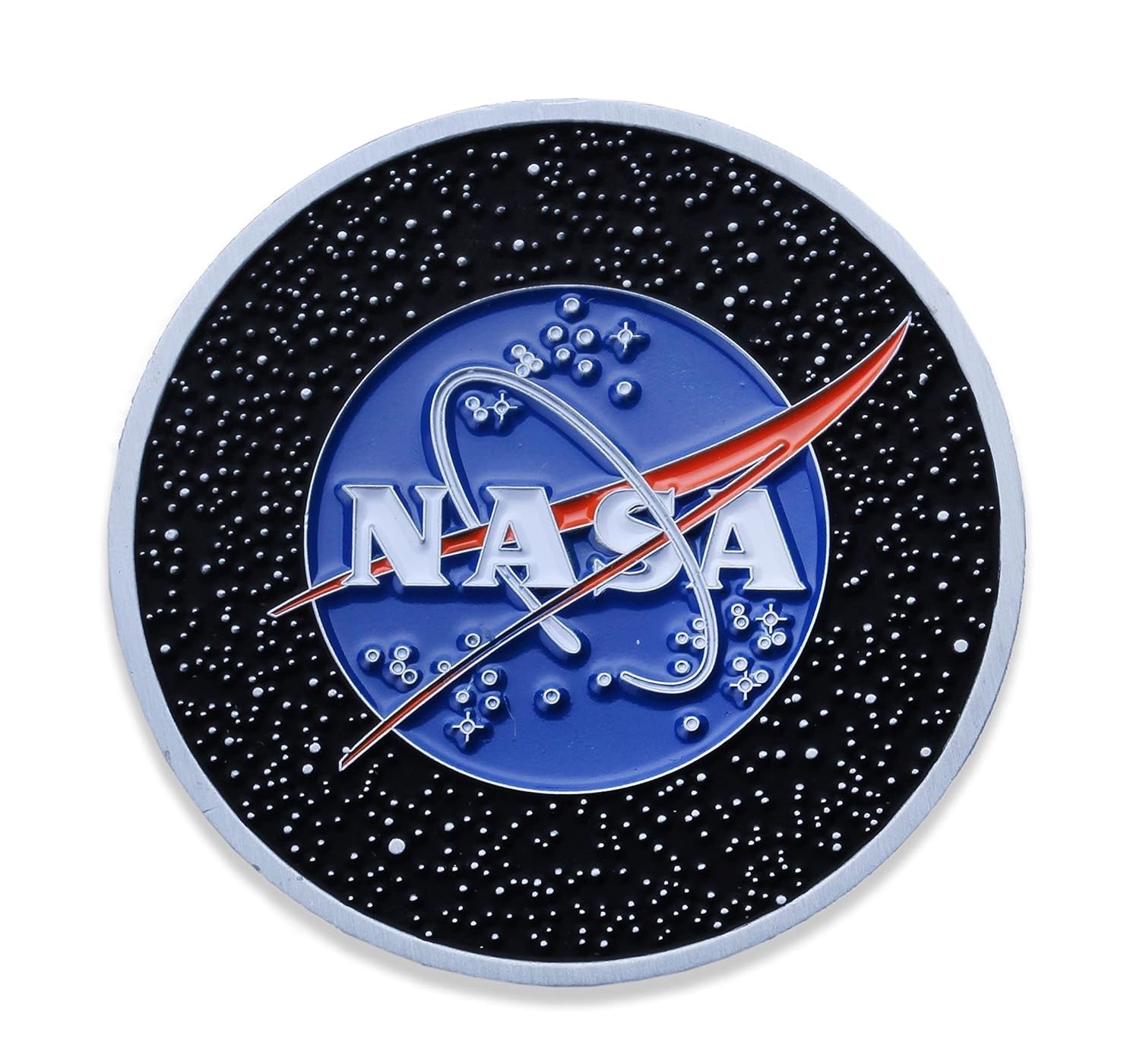 NASA Logo Stars Challenge Coin