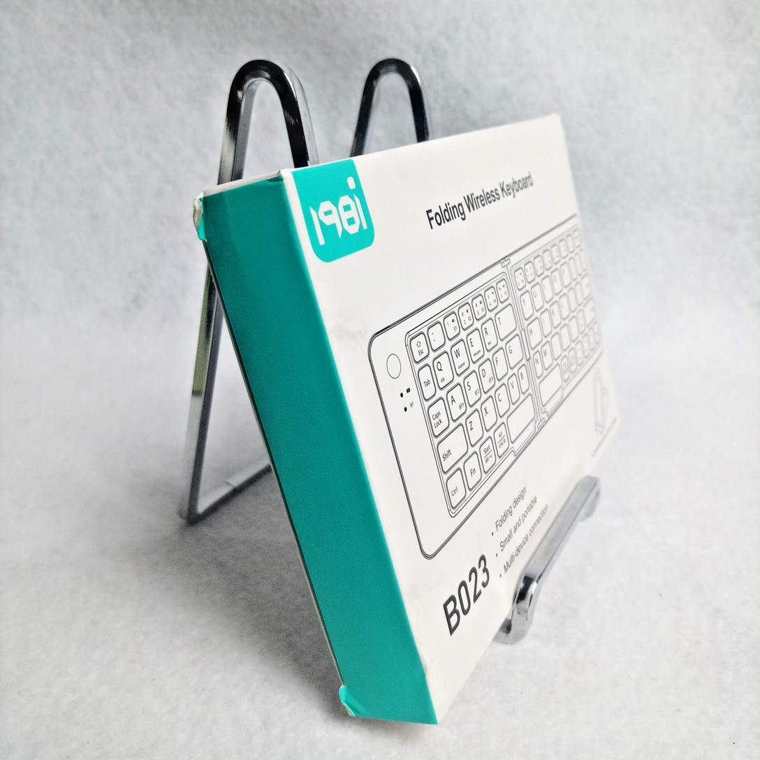 Mini Foldable Bluetooth Keyboard with Touchpad Wireless Phone Tablet NIOB