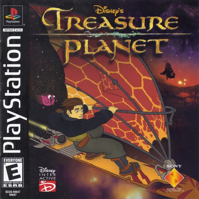 Treasure Planet PS1 Great Condition Complete Fast Shipping