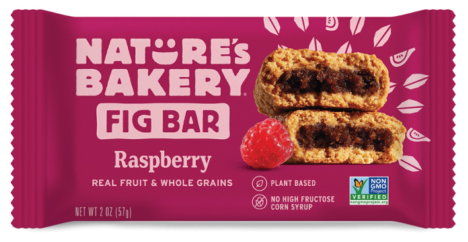Nature's Bakery Fig Bars: Raspberry Fig Energy Food for Natural Fuel Pack of 12