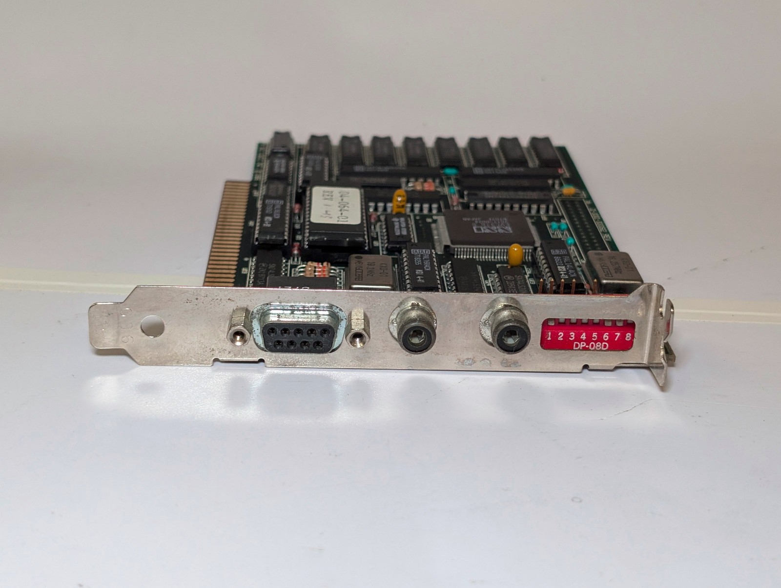 NSI Logic EVC-315S EGA card; 256 KB; ISA 8-bit; untested