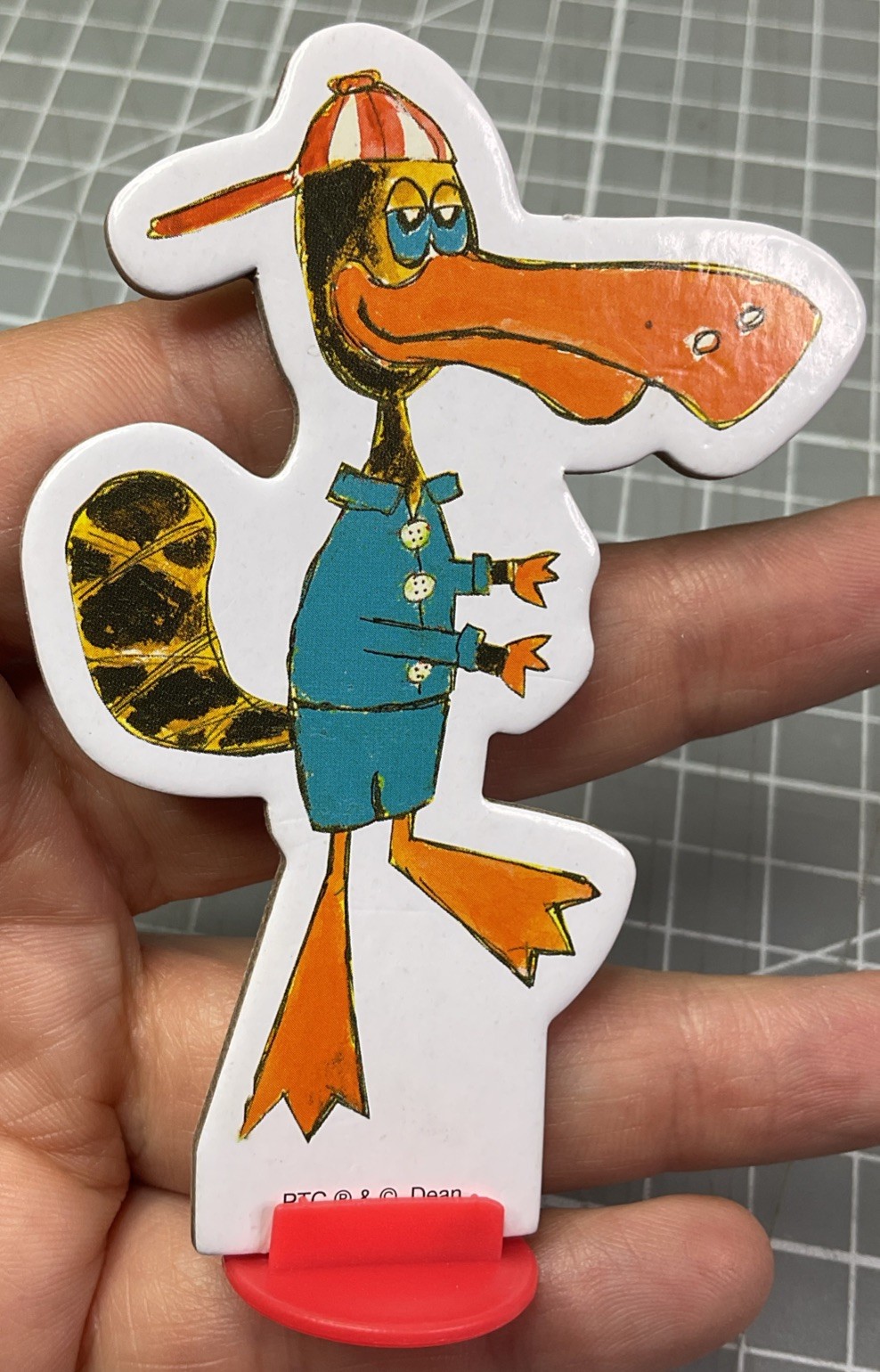 2017 Pete the Cat The Missing Cupcakes Game - Gus Platypus Character Token