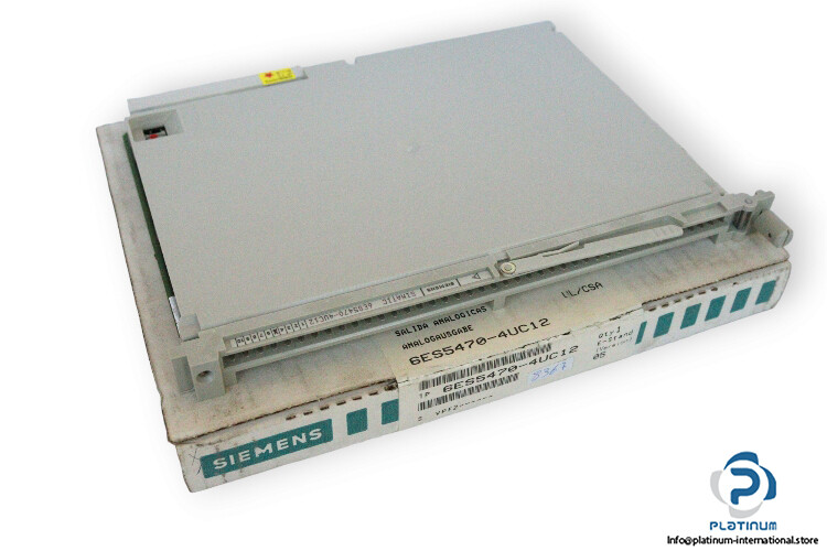 SIEMENS 6ES5 470-4UC12 ANALOG OUTPUT MODULE FLOATING_SIEMENS 6ES54704UC12