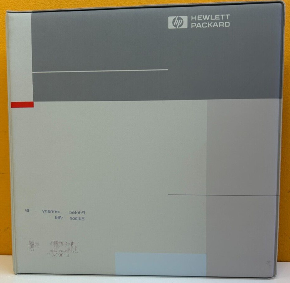 HP / Agilent 70950-90035 1994 HP 71450A & HP 71451A Optical Spectrum Analyzers.