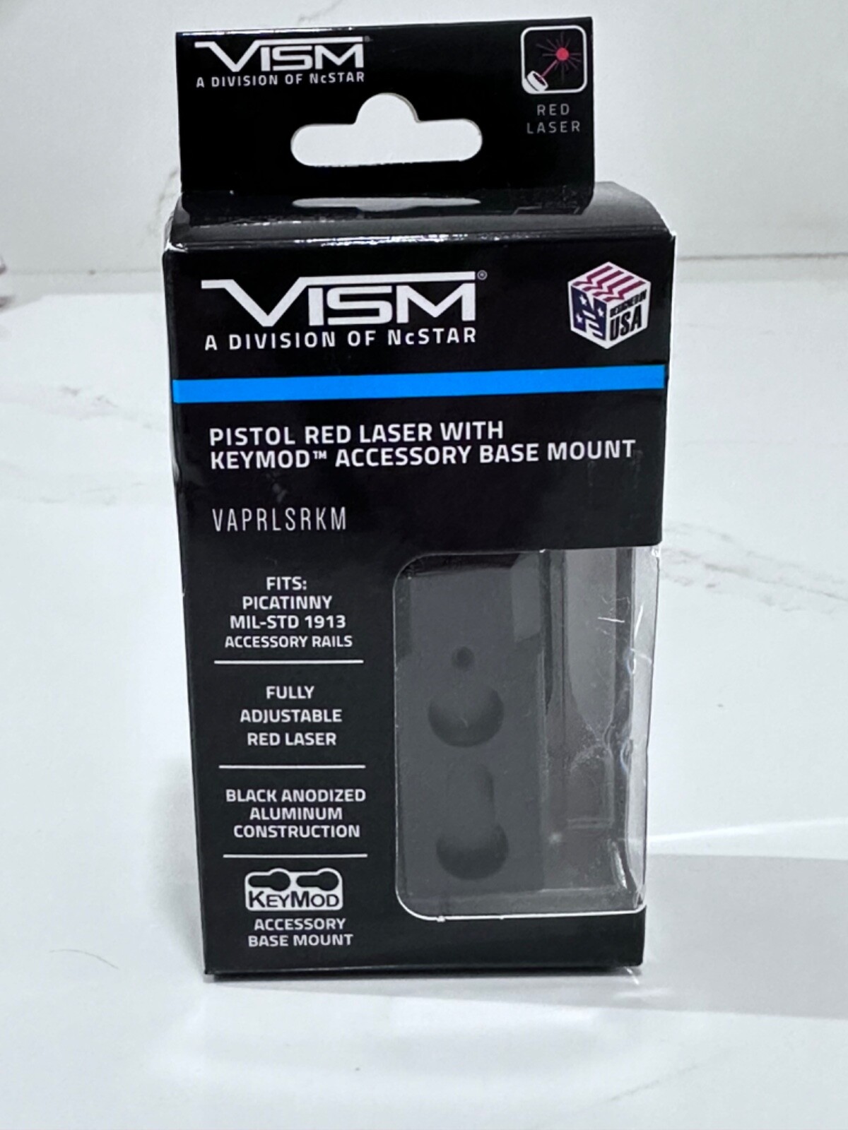 NCSTAR MICRO GREEN AND RED DOT SIGHT WITH A VISM COMPACT PISTOL RED LASER