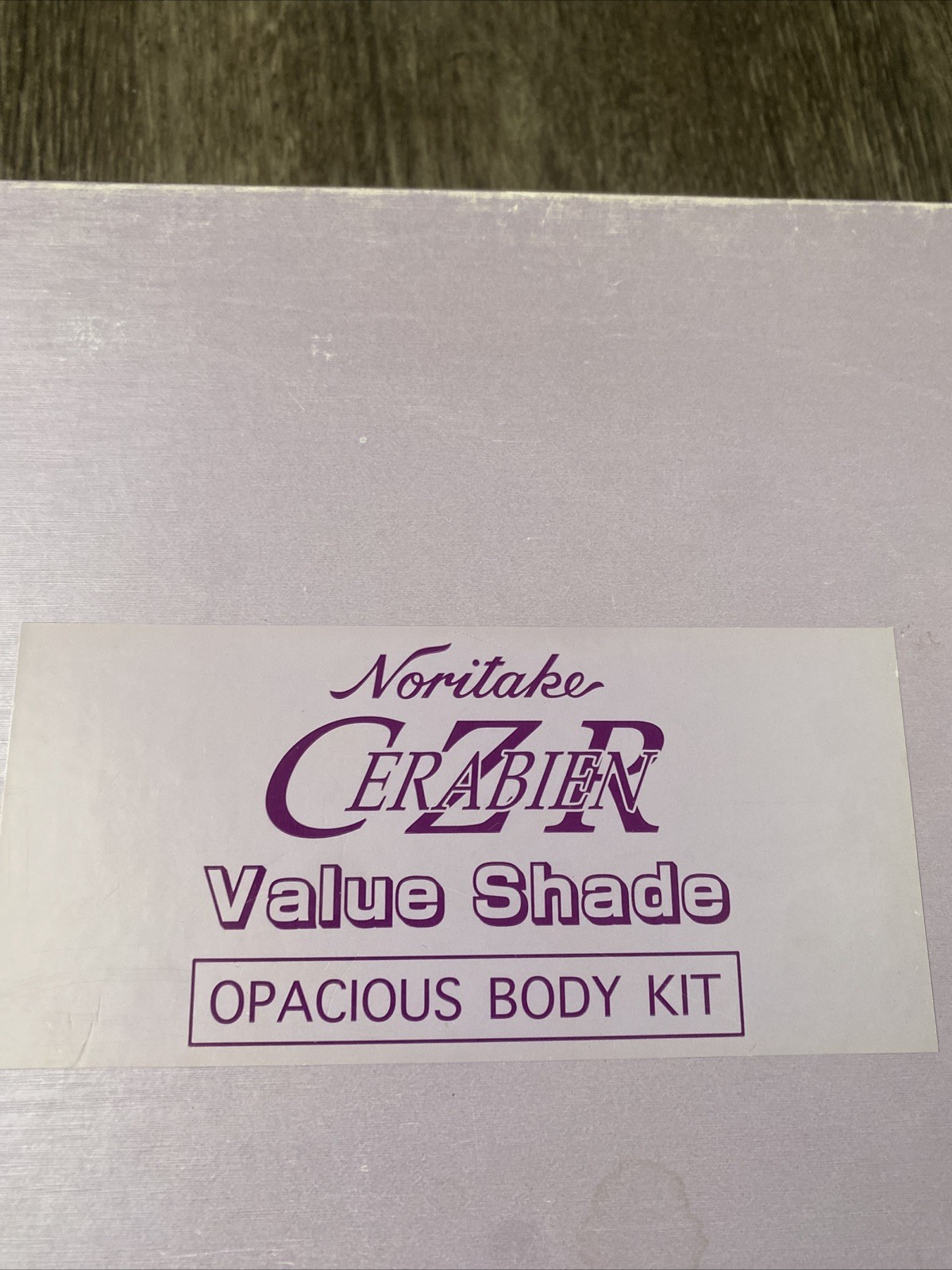 Noritake CZR Opacious Body Kit Plus 9jar of Margin