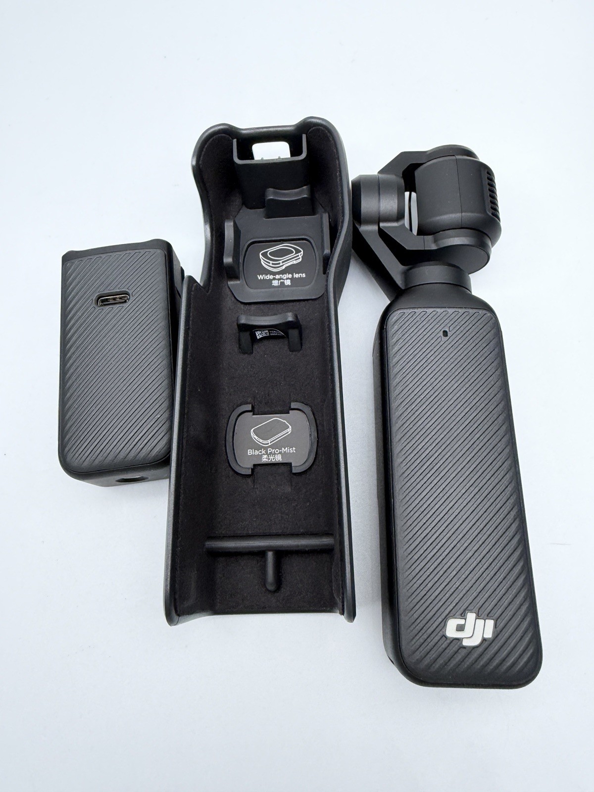 DJI Osmo Pocket 3 4K Gimbal Action Video Camera Black With Extended Battery