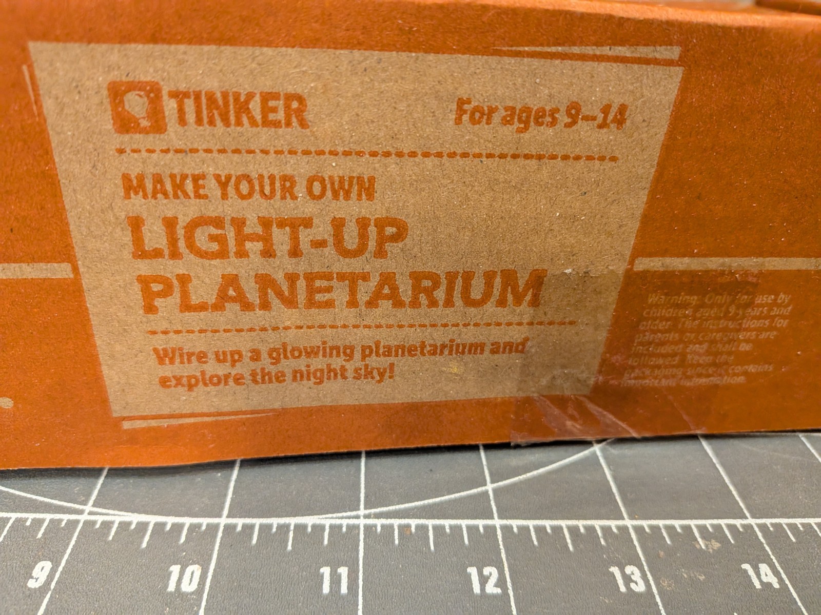 KiwiCo Tinker Crate Make Your Own LIGHT-UP PLANETARIUM Stem Kit New Star 9-14