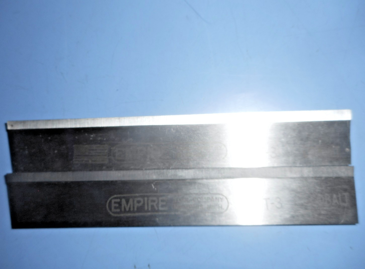 (2) Pcs  1/8 X 11/16 X 4-3/8" Parting Cut-Off Blade Empire T-3 Cobalt