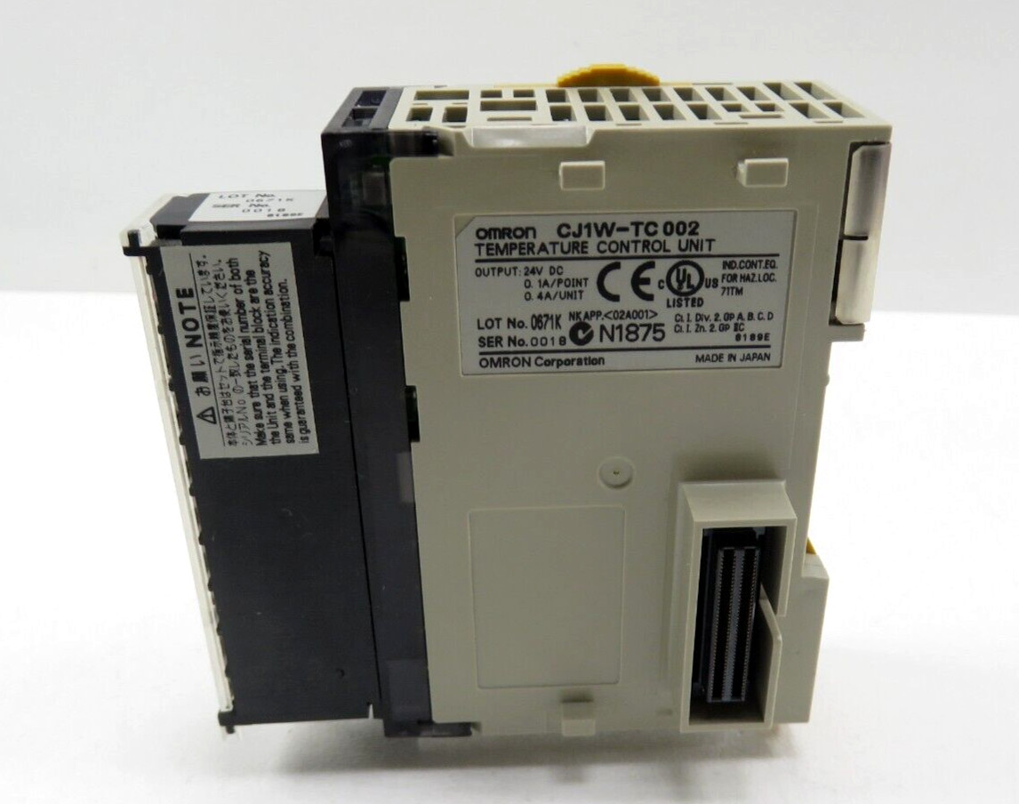 Omron CJ1W-TC002 Temperature Control Unit