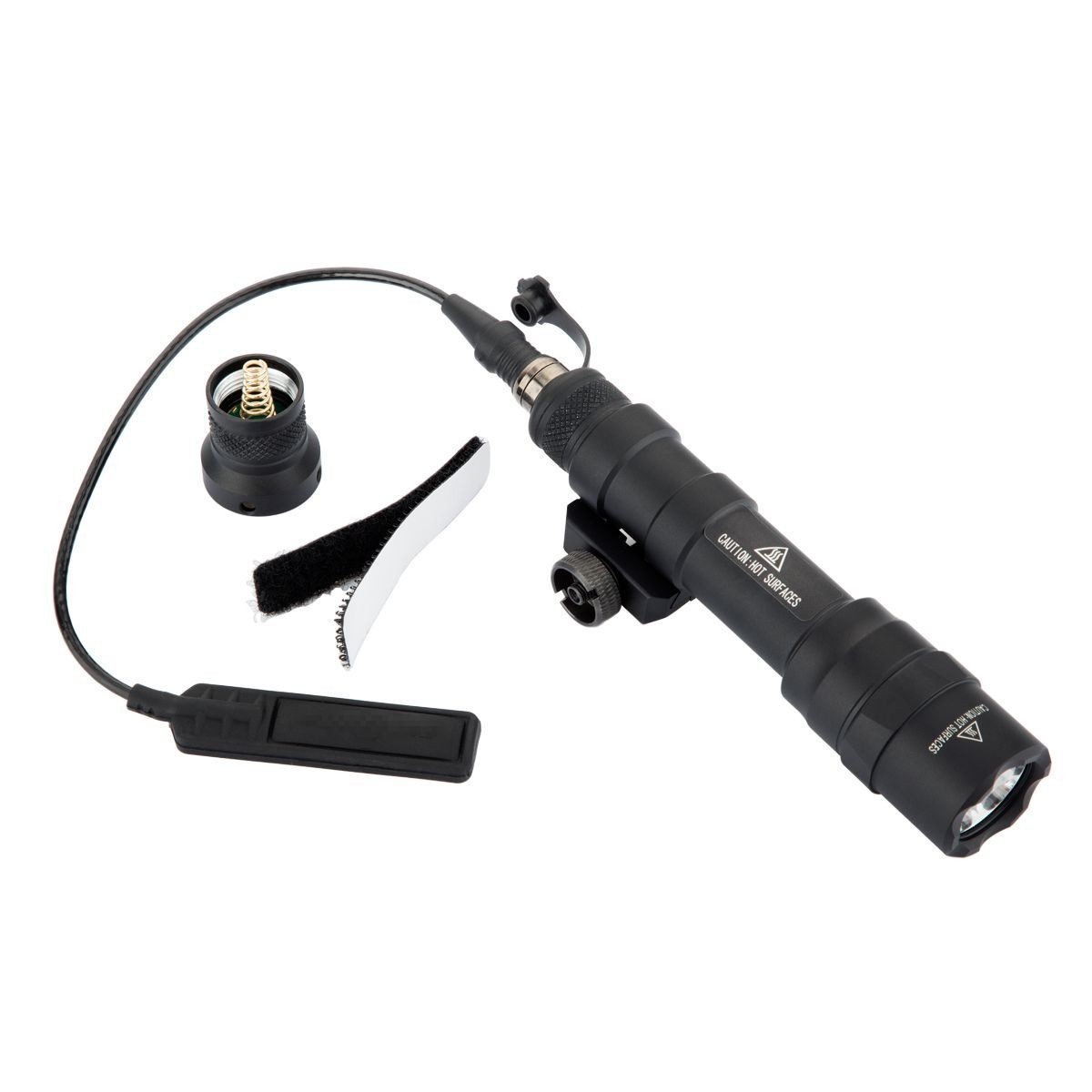 Tactical Flashlight M600DF Dual Fuel LED Weaponlight  1400 Lumens Rail Torch