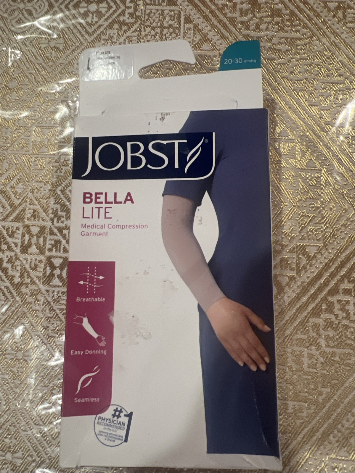 Brand New JOBST Bella Lite Medical Compression Medium Long Armsleeve 20-30 mmHg