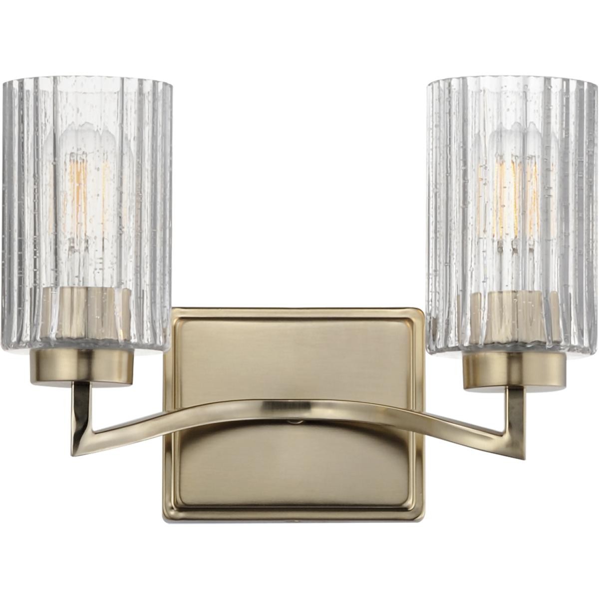 Maxim Lighting 21372CRSCH Rigata Bathroom Vanity Light Satin Champagne