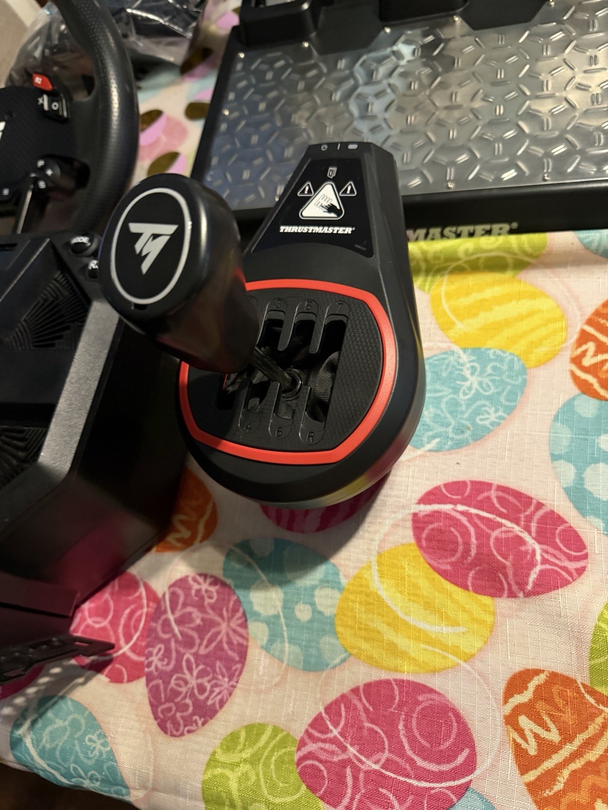 Thrustmaster T598 comes with T-LCM Pedals and TH8S Shifter
