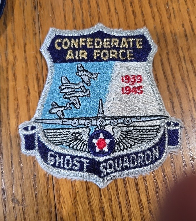 Military Militaria USAF Confererate Air Force Ghost Squadron