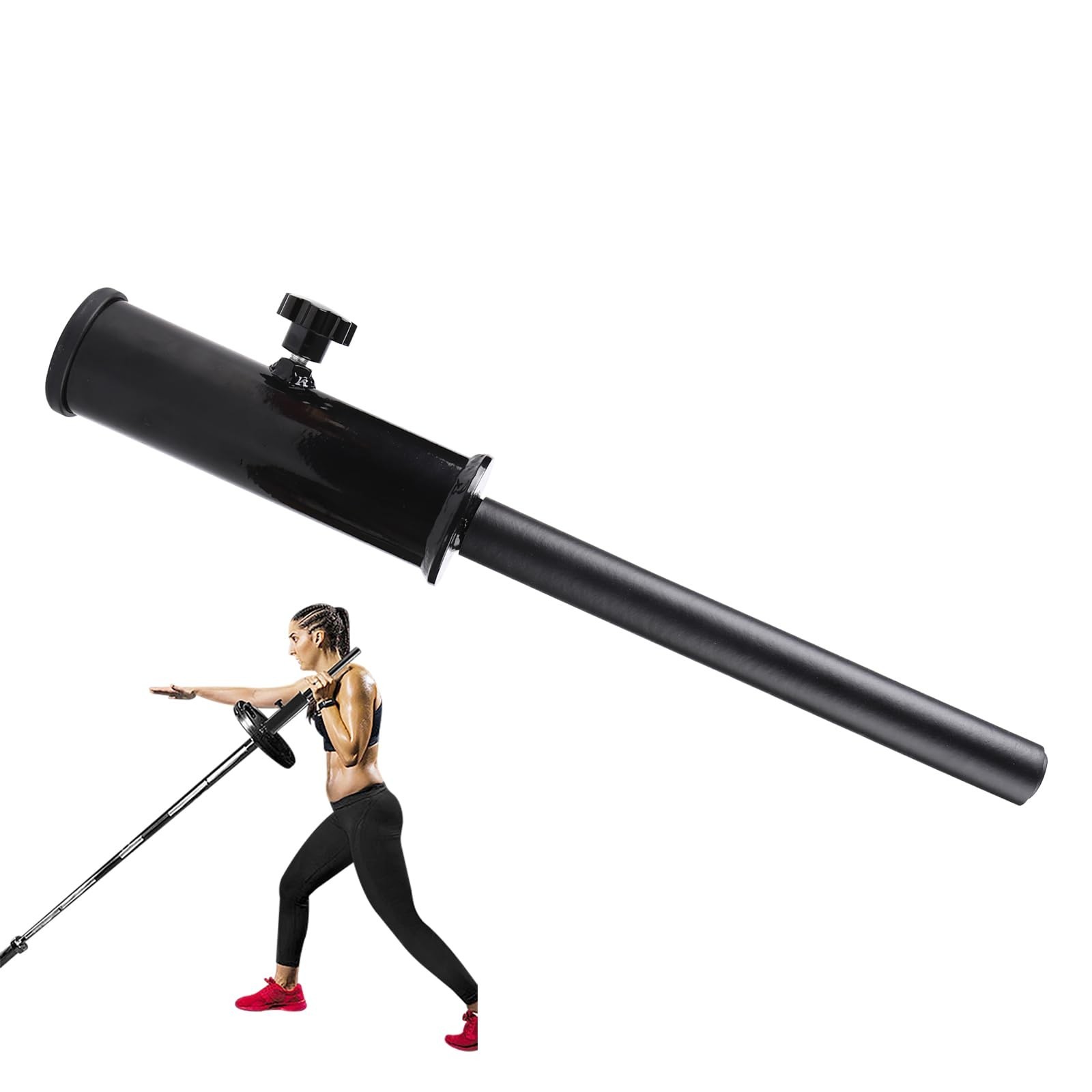 Straight Bar Landmine Handle Attachment for 2-Inch Olympic Barbell, Home Gym ...