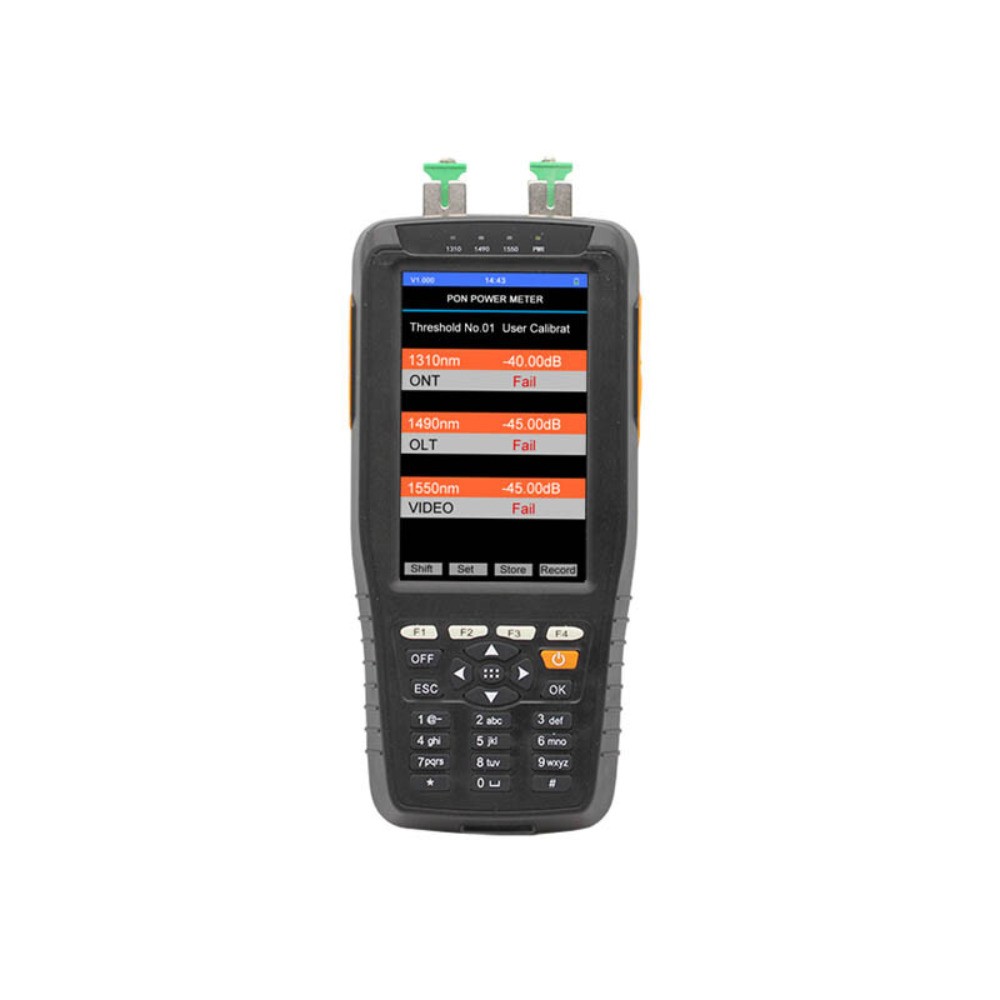 TM70B PON Fiber Optic Power Meter & VFL &OPM 850/1300/1310/1490/1550/1625nm Test