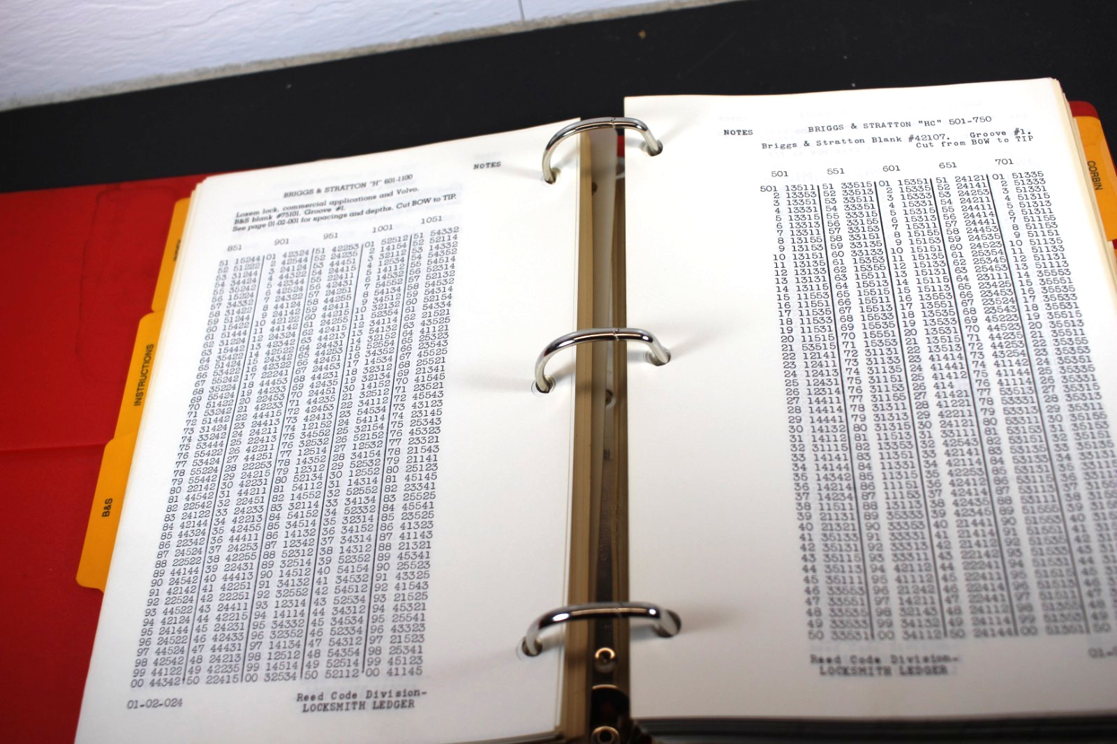 Reed General Code Book Vol.1