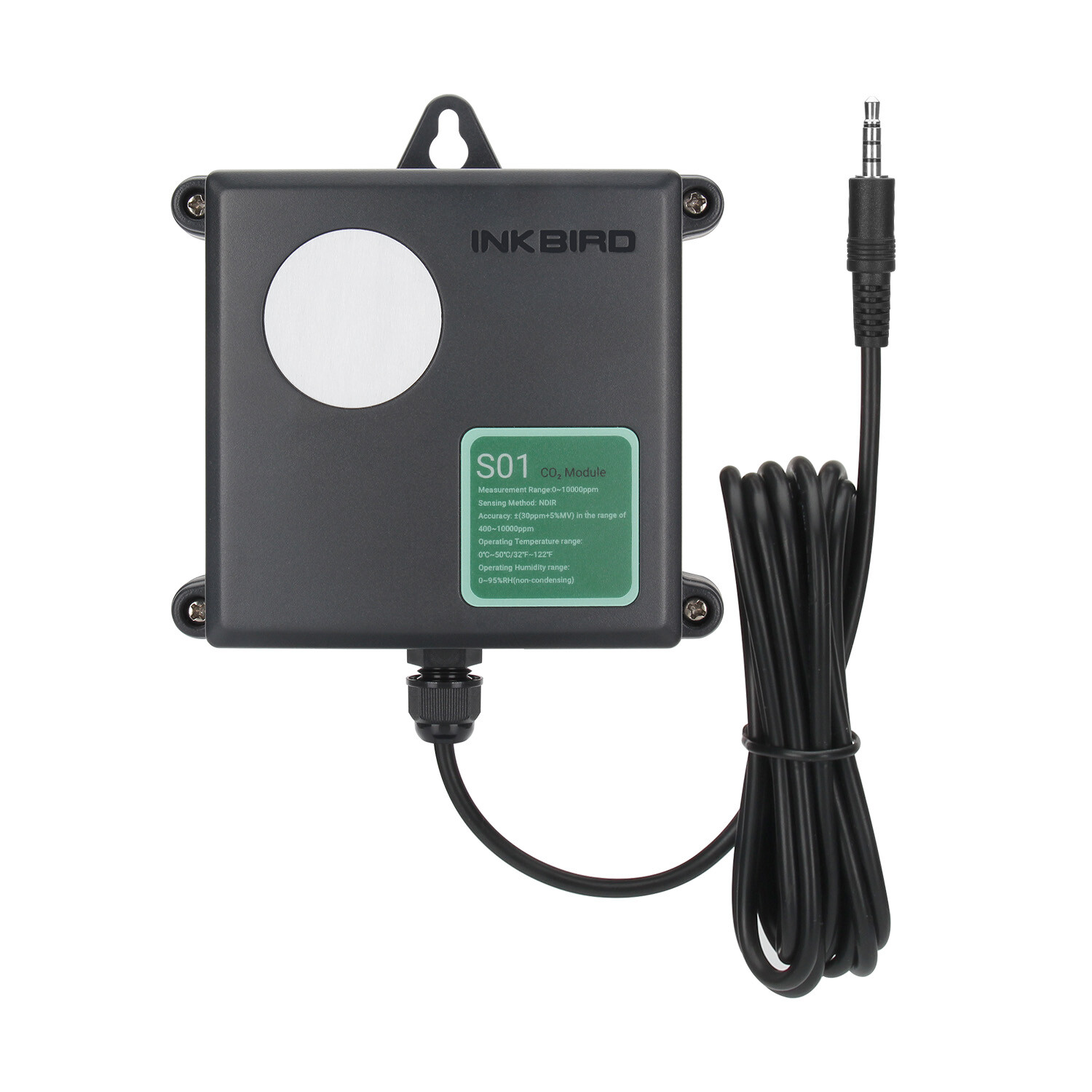 Inkbird Program CO2 Controller Regulator ICC500T Sensor Probe Greenhouse Plant