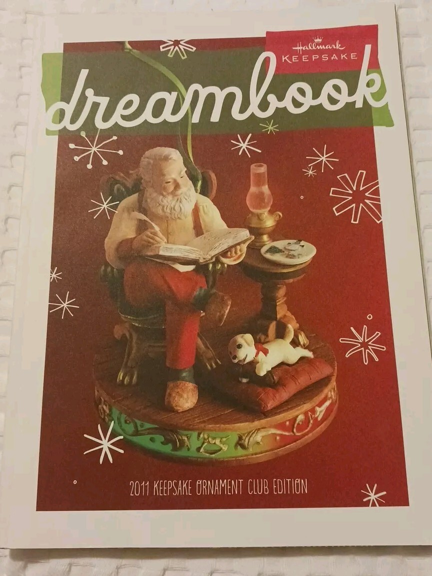 2011 KOC EDITION Hallmark Dreambook Catalog WITH INTACT WISHLIST/ORDER FORM!
