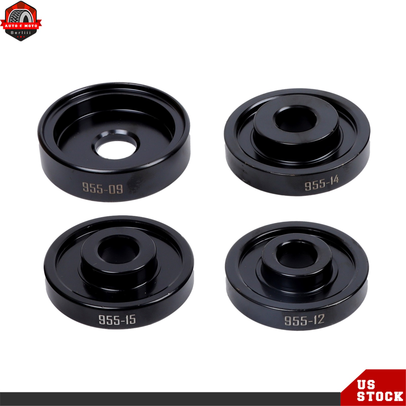 25PCS Master Front Wheel Drive Bearing Puller Removal & Installer Adapter Kit