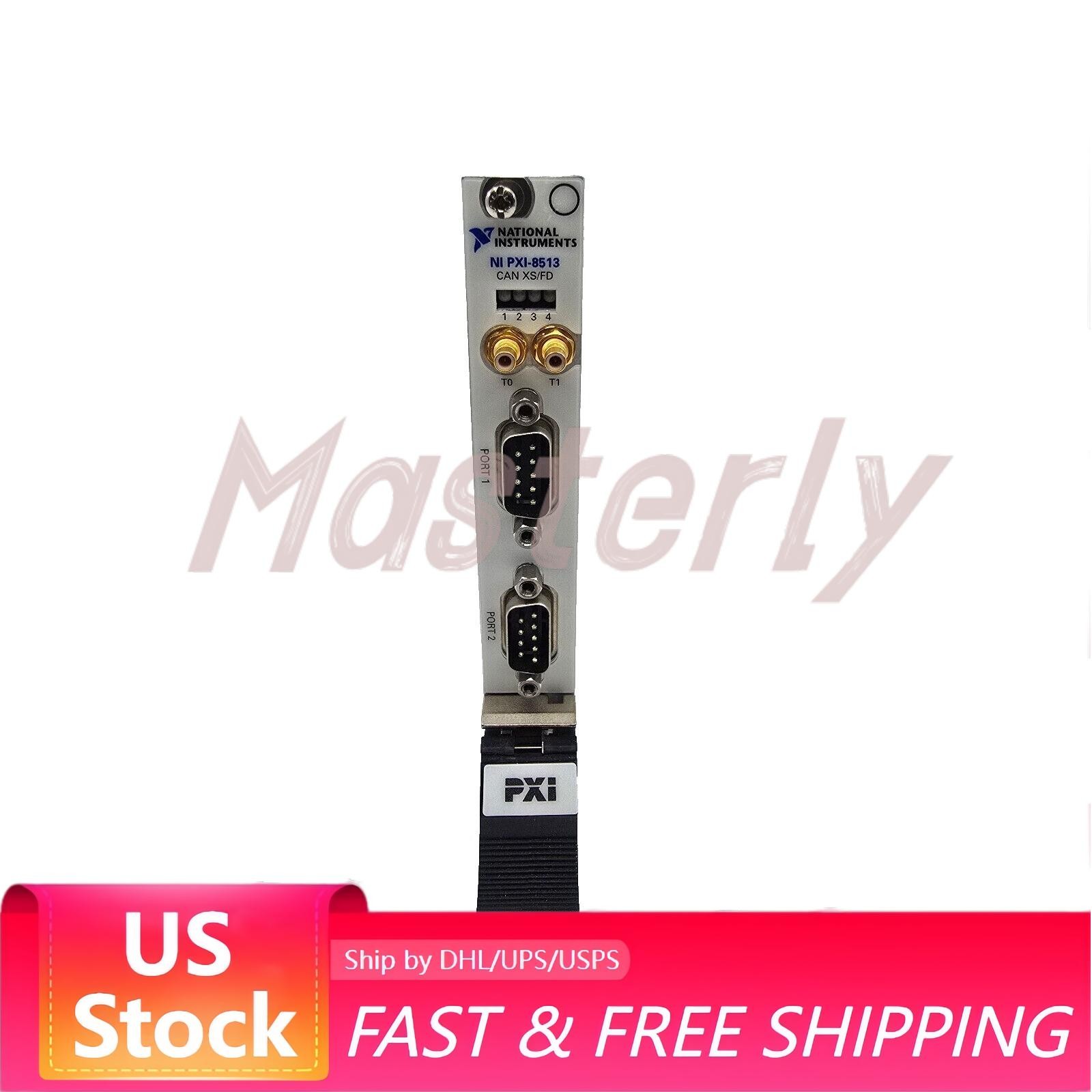 US Free TAX NEW NI PXI-8513 PXI 8513 CAN/XS, XNET 2-port.