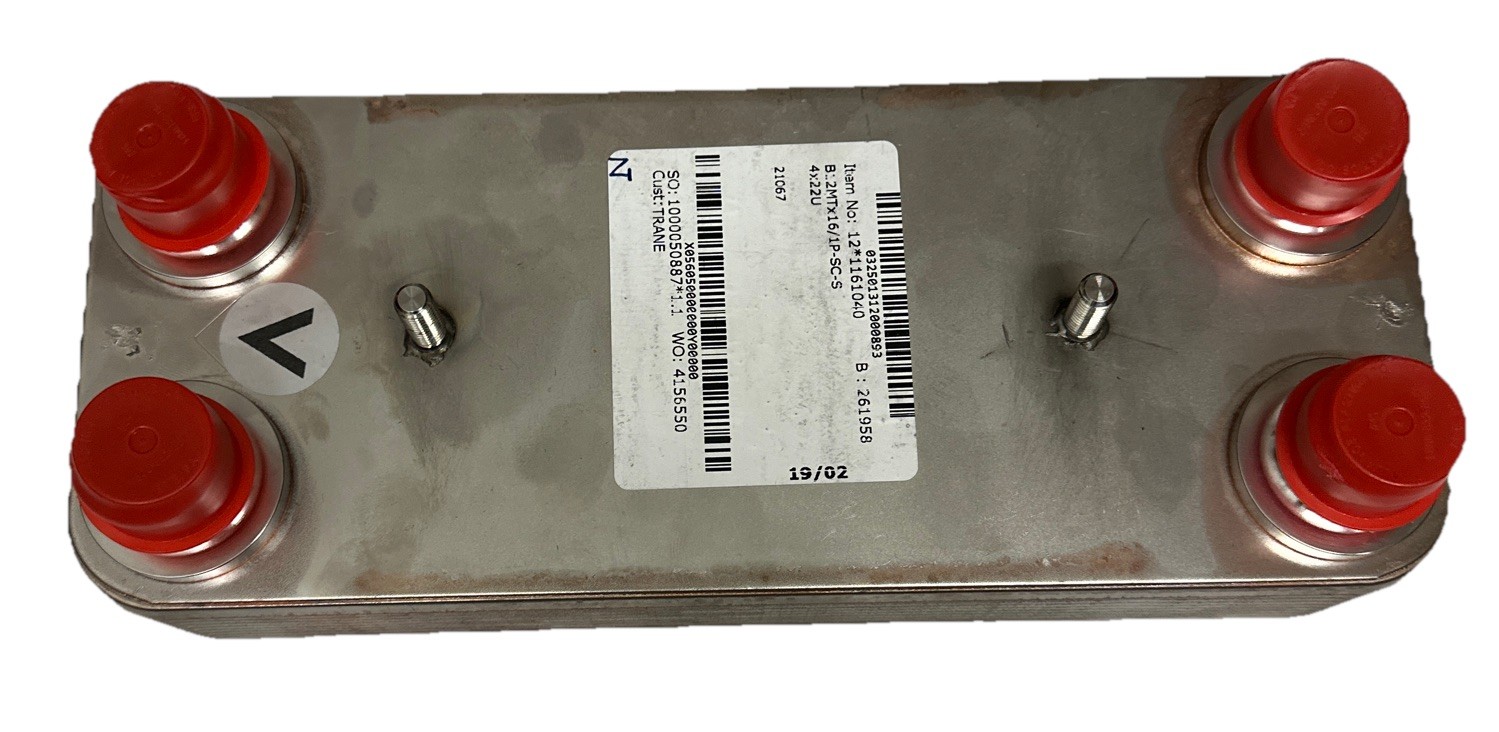 Trane Heat Exchanger, Refrigerant/Gas B12MTx16/1P-SC-S 03455704.0 4X22U 72R7
