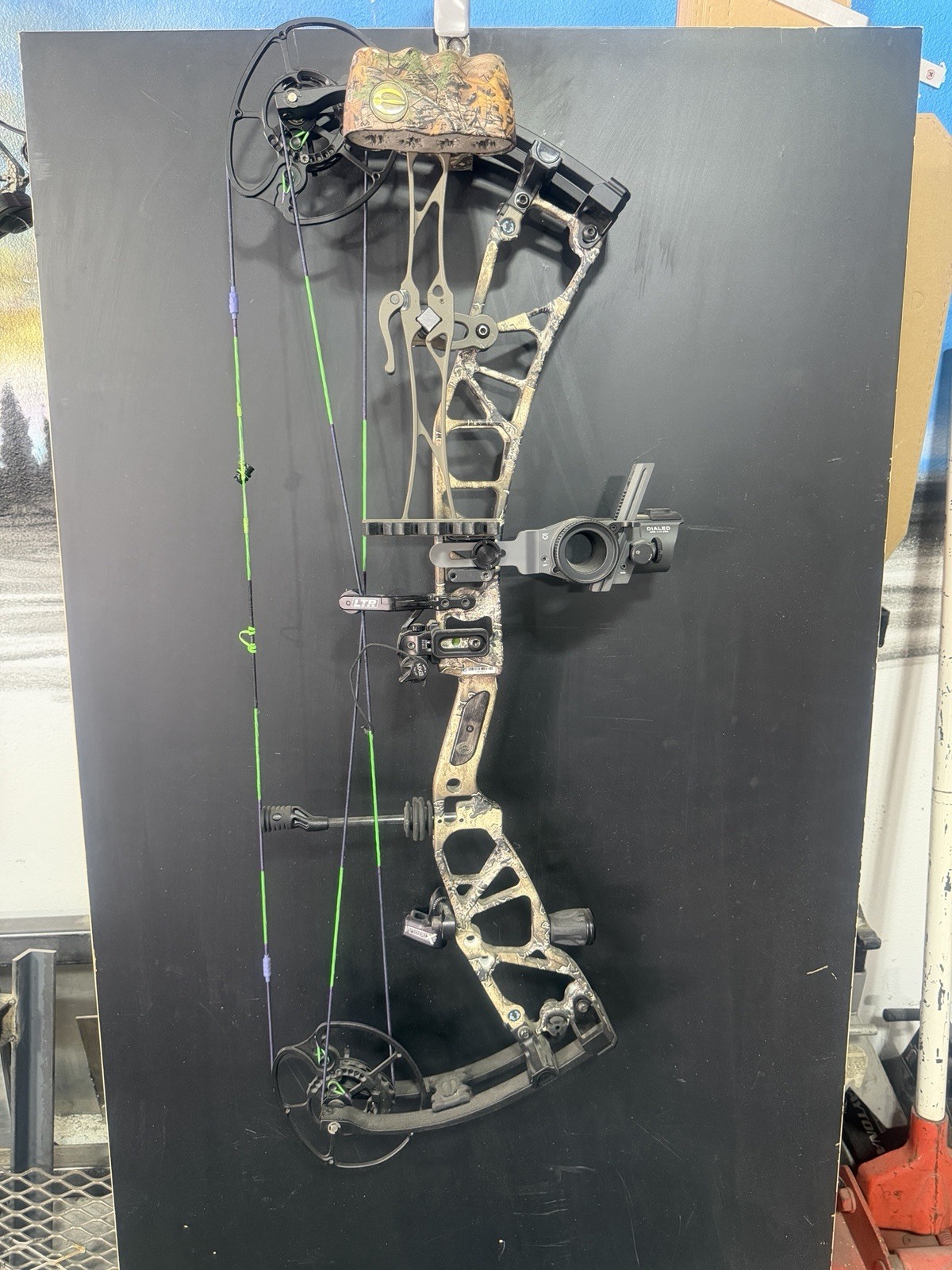 Elite Ethos 70 Pound Bow Fully loaded