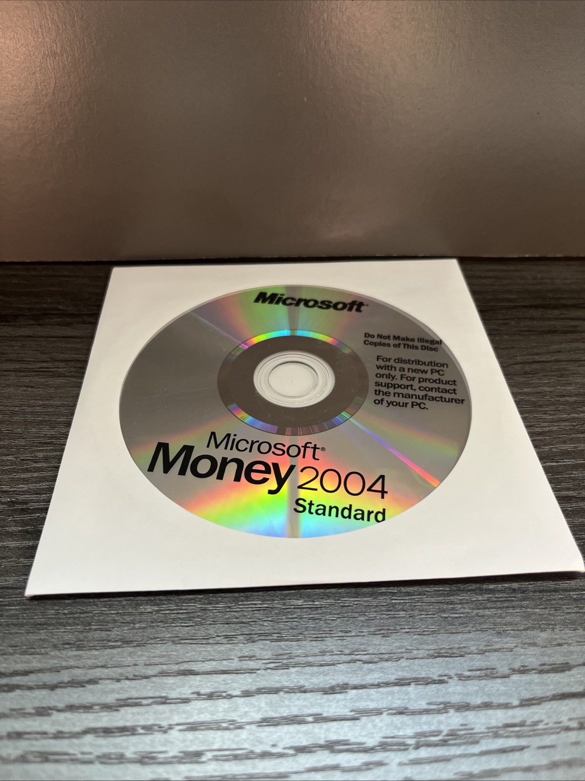 Microsoft Money 2004 Standard Edition Software CD New Sealed.