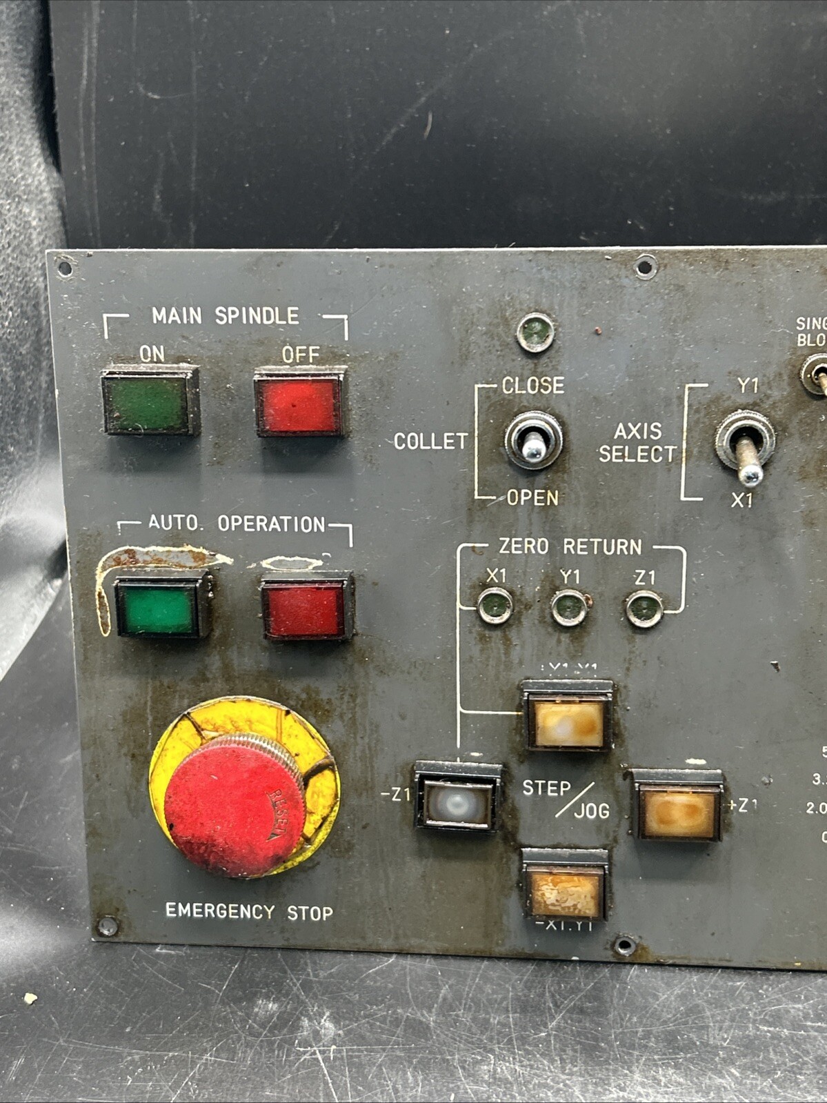 Fanuc A13B-0139-C340 Robot Controls Operator Control Option Unit Board See Pics