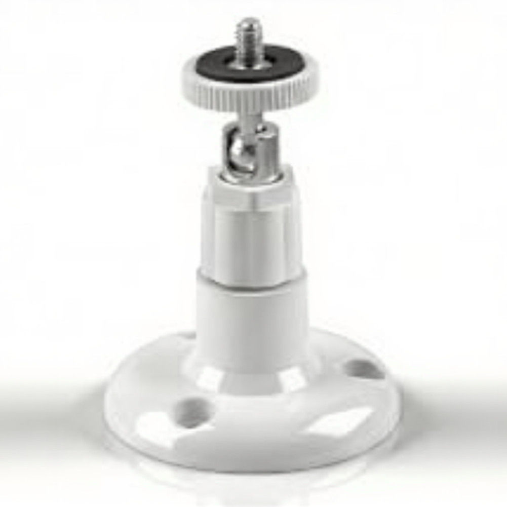 4PCS Wall Mount Bracket for Surveillance Cameras Adjustable Angle ABS Material