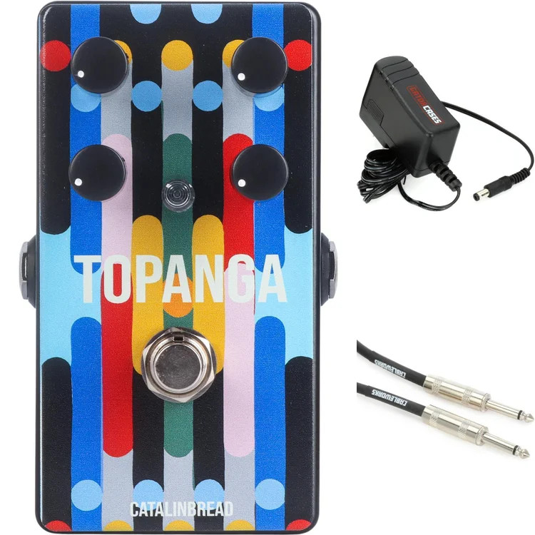 Catalinbread Topanga Spring Reverb Pedal with Power Supply and Cable - Arthaus