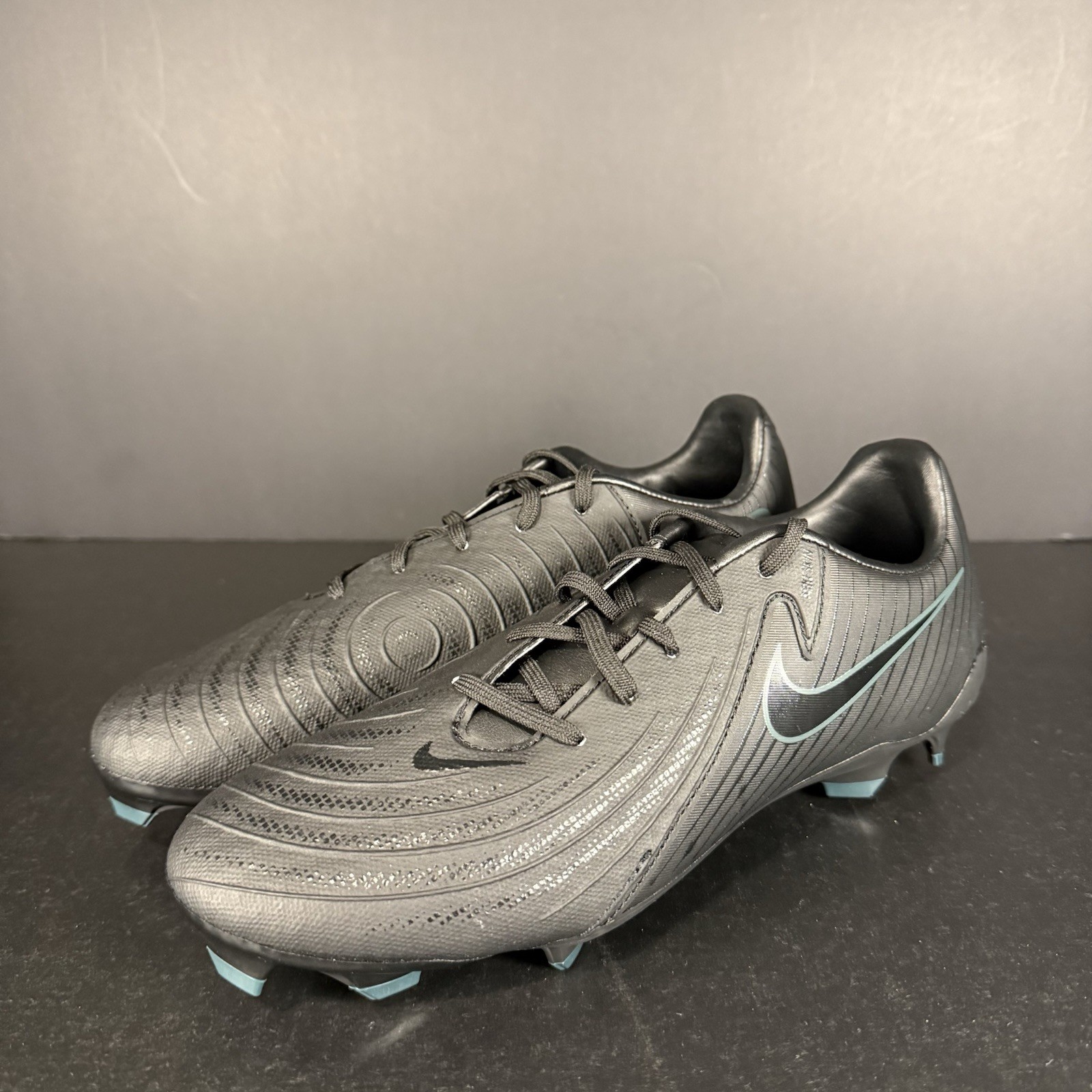 Nike Mens Size 6.5 Phantom GX II Academy FG/MG Cleat Black Soccer FD6723-002 New