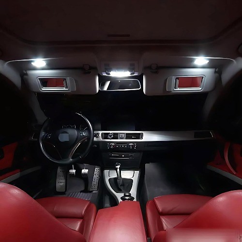 15pcs Interior LED Lights Kit Super Bright Map Dome Bulbs for all models, with P