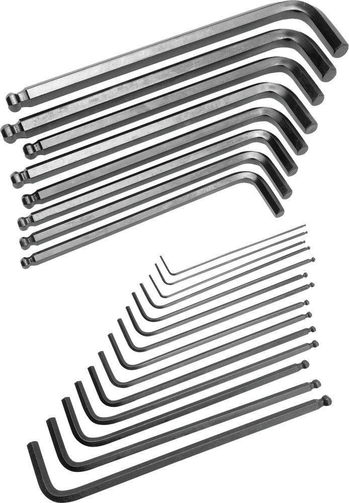 Performance Tool SAE/Metric Ball End Hex Key Set W80280