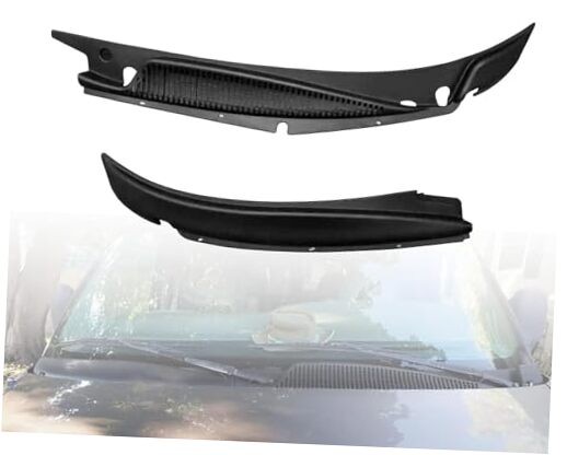 Windshield Wiper Motor Cowl Cover Fits for Chev-y GM-C 1996-2017,Driver and