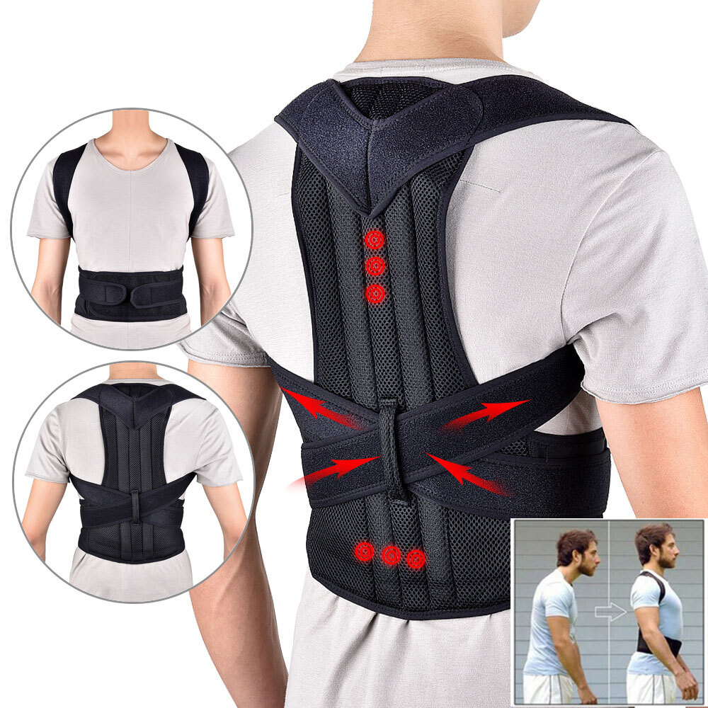 Posture Corrector Full Clavicle Support Adjustable Back Straightener Men Women
