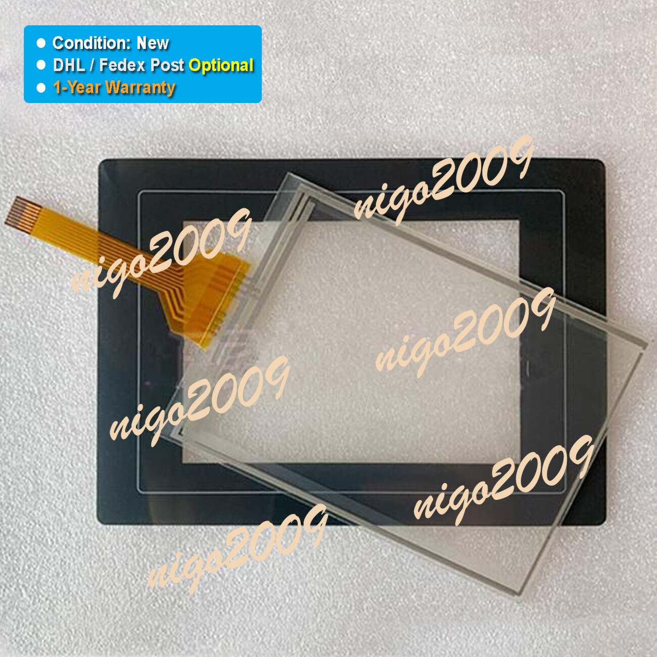 Touch Screen Glass Film Foil Fit for FUJI MONITOUCH S806CD HMI 1-Year Warranty