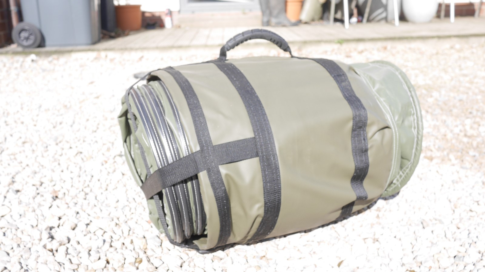 MOD Military grade marquee space-heater duct. Dantherm