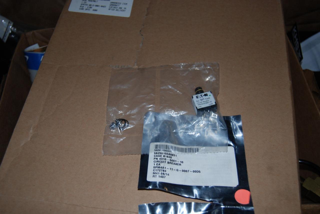 EATON 4310-5001-10 MILSPEC CIRCUIT BREAKER 10AMP NSN 5925-01-556-0031 ch-53 helo