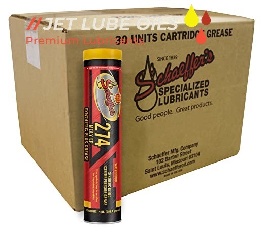 30 Schaeffer's 274 Moly EP Syn Plus Grease NLGI #2 30 Tubes