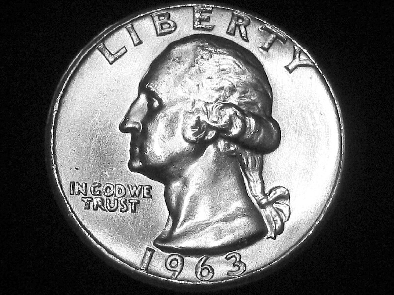 1963 Washington Quarter --- Choice Uncirculated