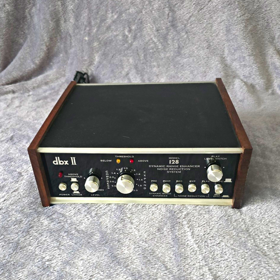 dbx II Model 128 Dynamic Range Enhancer Expander Noise Reduction System