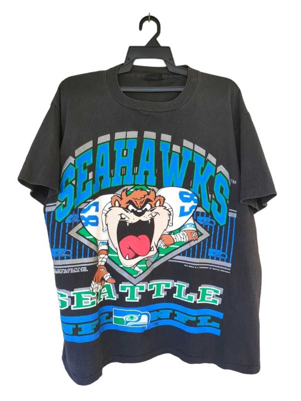 Vintage 1992 Tazmania Seahawks Seattle NFL Shirt Unisex Men Women S-5XL KV35542
